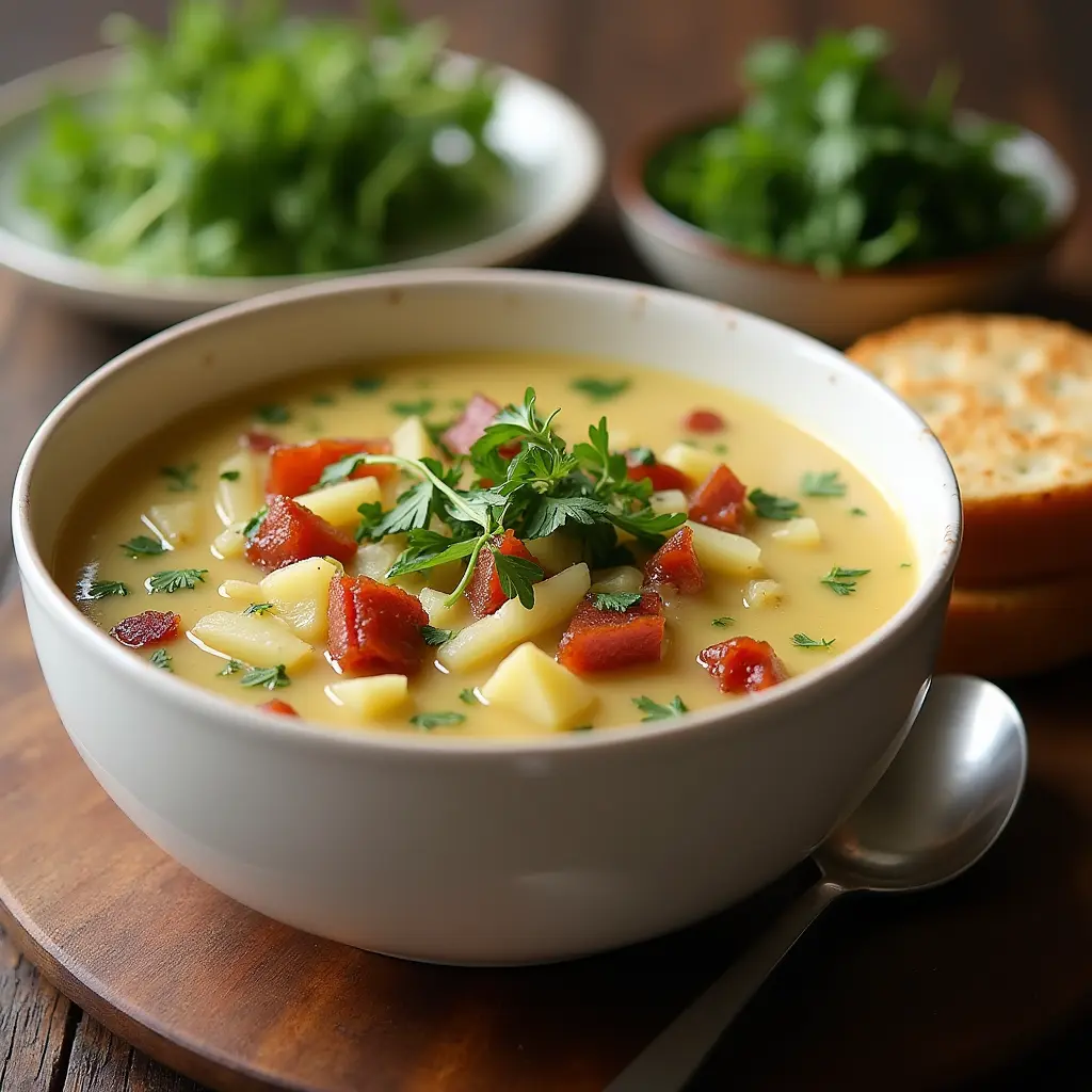 Irish Bacon, Cabbage and Potato Soup: A Bowl of Comfort