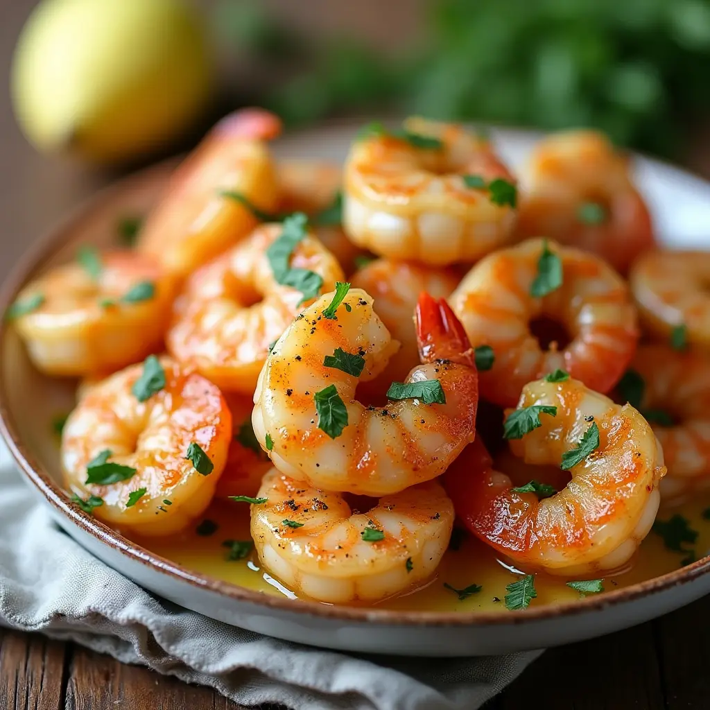 Sautéed Garlic Butter Shrimp