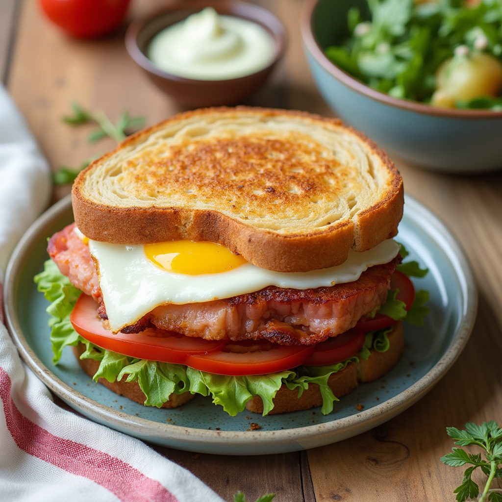 BLT Breakfast Sandwich