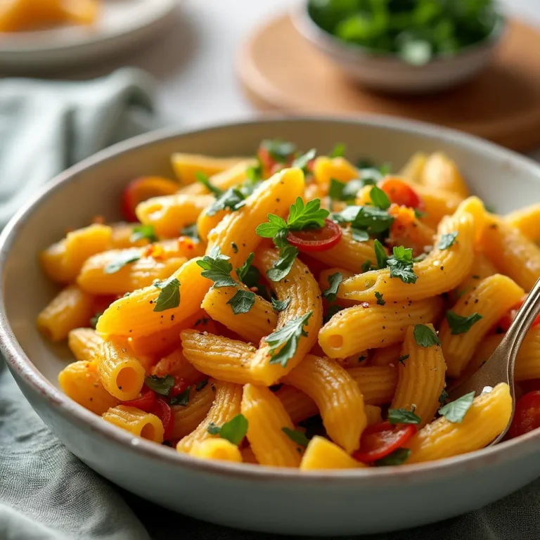 Fall Pumpkin Pasta Salad