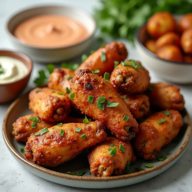 Crispy Dry Rub Chicken Wings Recipe: A Flavor-Packed Delight